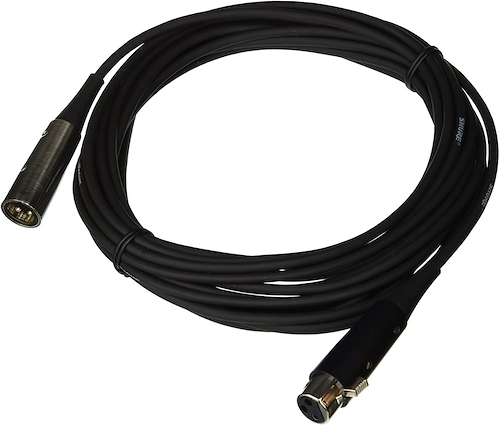 Cable P/Microfono, Triple Flex®, Xlr Cr / Xlr Bk, 7.5M SHURE C25E - $ 77.186