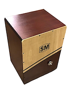 CAJON LUTHIER DUAL CON SONAJA SM DUALSO