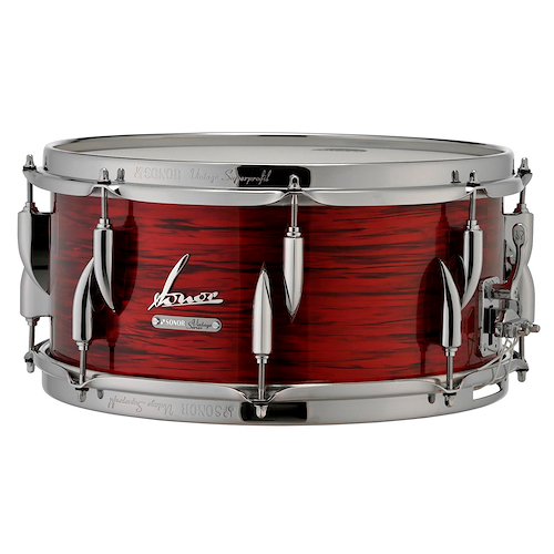 REDOBLANTE VINTAGE 14 X 6.5 VINTAGE RED OYSTER SONOR VT161465SDWVRO - $ 1.876.371