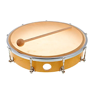 PANDERO AFINABLE-PARCHE PLASTICO CON GOLPEADOR 25 CM SONOR CGTHD10N