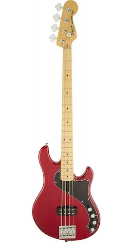 Bajo Elec. Deluxe Dimension Bass IV MN, 1 x Hum, Crimson Red SQUIER 030-1402-538 - $ 890.528