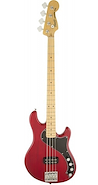 Bajo Elec. Deluxe Dimension Bass IV MN, 1 x Hum, Crimson Red SQUIER 030-1402-538