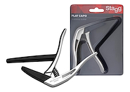 Capodastro Trigger Flat Para Guit. Criolla Cromado STAGG SCPXFLCR