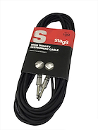 Cable Plug-Plug Standard 6Mm. - 10 Mts. STAGG SGC10