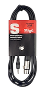 Cable Mini Plug Stereo - Canon - 3 Mts. STAGG SAC3MPSXF