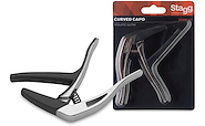 Capodastro Trigger Curvo Para Guit. Acústica Y Electrica Cro STAGG SCPXCUCR