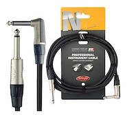 Cable Plug Angular-Plug Profesional - 6 Mts. STAGG NGC6PLR