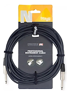 Cable Plug-Plug Profesional 6Mm. - 3 Mts. STAGG NGC3