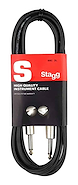 Cable PLUG PLUG Standard - 6 Mts. STAGG SGC6DL - $ 13.564