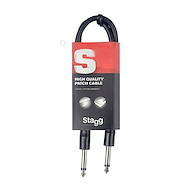 Cable PLUG-PLUG 5mm. - 0,30 mts. STAGG SPC030