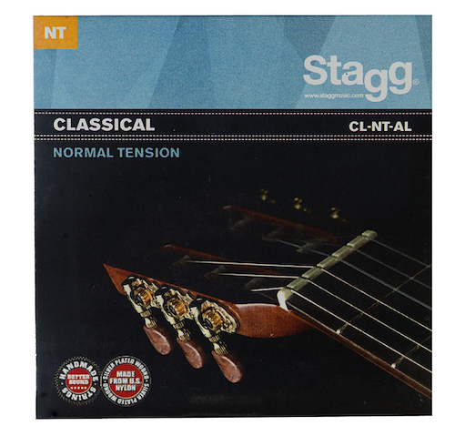 Encordado Guitarra Clásica - Silver plated wound - Tension N STAGG CLNTAL - $ 8.378