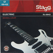 Encordado P/Electrica Nickel Plated Steel 09 42 STAGG EL0942