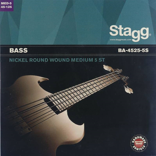 ENCORDADO STAGG DE BAJO 5 CUERDAS-045/125 STAGG BA45255S - $ 34.632