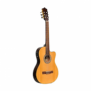 GUITARRA CLASICA STAGG 1/2 CAJA DE PINO-EQ 5 BANDAS Y AFINAD STAGG SCL60TCENAT
