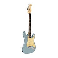 GUITARRA ELECTRICA STAGG STRATOCASTER-COLOR ICE BLUE METALIC STAGG SES30IBM