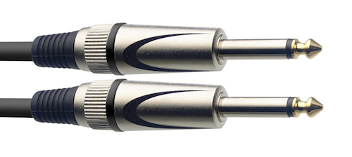 Cable PLUG-PLUG standard 6mm. - 6 mts. - 