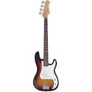 BAJO PRESICION MIC 1 PB Color SUNBURST STAGG P300SB