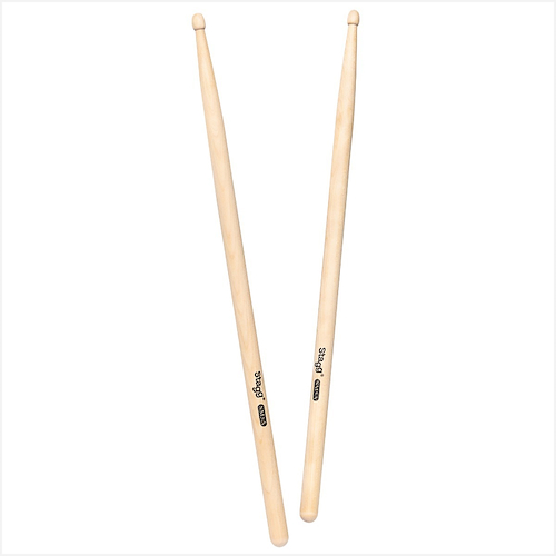 Palillos maple series 5a punta de madera STAGG SM5A PACK X 3 - $ 14.773