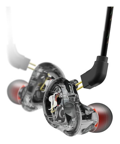 AURICULARES IN EARS STAGG ALTA RESOLUCION COLOR NEGRO - INC STAGG SPM235BK - $ 40.122