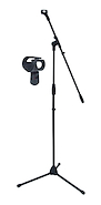 Soporte para micrófono Jirafa - Incluye pipeta STAGG MISQ22