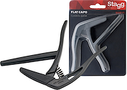 Capodastro Trigger Flat Para Guit. Criolla Negra STAGG SCPXFLBK