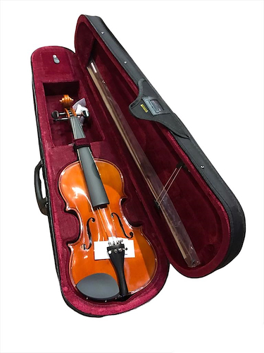 Violin 4/4 macizo con tapa pino - estuche rigido de lujo STRADELLA MV141244 - $ 178.090