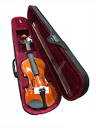 Violin 4/4 macizo con tapa pino - estuche rigido de lujo STRADELLA MV141244