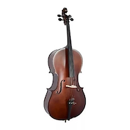 Cello 4/4 Macizo Tapa Pino Carved, Fondo Maple Carved 4 Afi STRADELLA MC601244