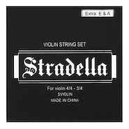 Encordado de Violin (Incluye 1era y 2da cuerda de repuesto) STRADELLA SVIOLIN
