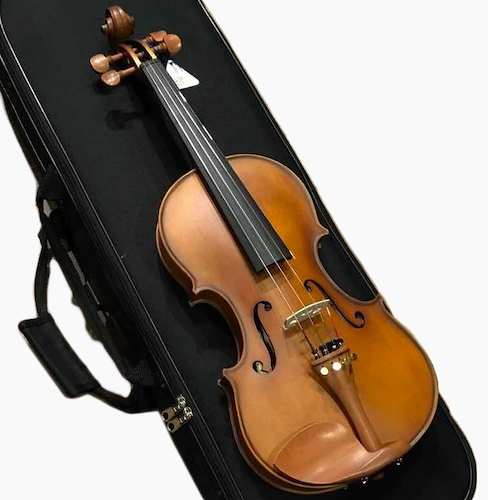 Violin 4/4 macizo tapa pino seleccionado carved, fondo maple STRADELLA MV141444 - $ 238.418