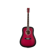 Guitarra Acustica | Cuerpo Dreadnought | Diapasón Rosewood | SX SD104RDS