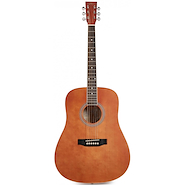 Guitarra Acustica | Cuerpo Dreadnought | Diapasón Rosewood | SX SD104BR