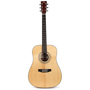 Guitarra Acustica | Cuerpo Dreadnought | Diapasón Rosewood | SX SD704E