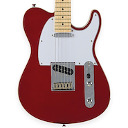 GUITARRA ELECTRICA TAGIMA T-550 CA LF WH CLASSIC SERIES CANDY APPLE