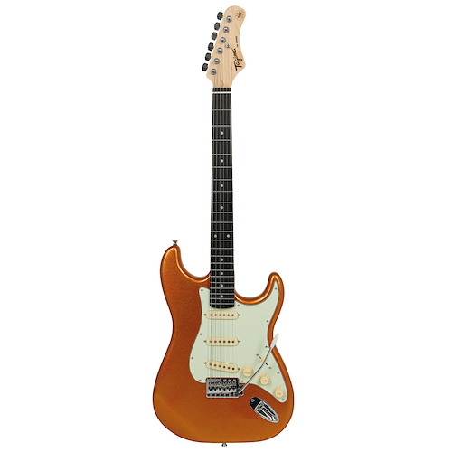 GUITARRA ELECTRICA TAGIMA TG-500 MGY DF MG TW SERIES METALLIC GOLD YELLOW - $ 509.498