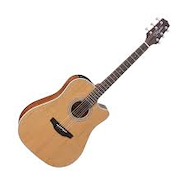 Guitarra electroacustica Dreadnought top Solid Cedar, back a TAKAMINE GD20CENS