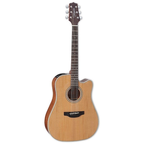 Guitarra electroacustica Dreadnought top Solid Cedar, back a TAKAMINE GD20CENS - $ 1.294.561