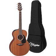 Guitarra electroacustica mini (3/4), de Mahogany Sapele (top TAKAMINE GX11MENS