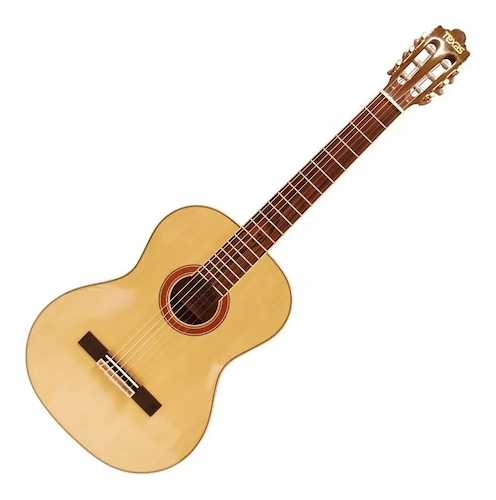 Guitarra Clásica electrocriolla 3 bandas EQ | Afinador | TEXAS CG20-17A-NAT TEX - $ 445.523