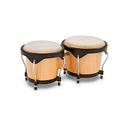 Bongo De Madera, Cuerpo Tirantes 2 Colores , 6