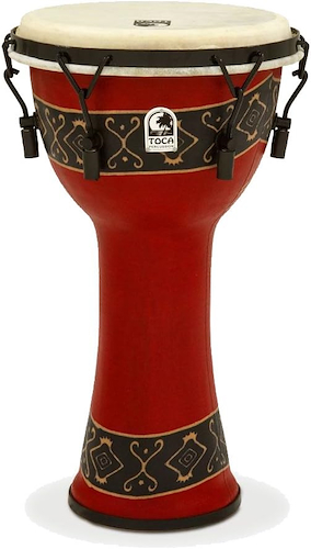 Djembe sintetico TOCA SFDMX-10RP FREESTYLE MECANICO 10