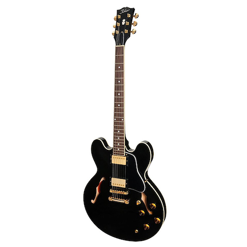 GUITARRA ELECTRICA TOKAI  335 - COLOR NEGRO TOKAI ES187GBB - $ 6.972.917