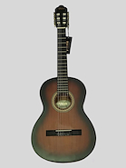 Guitarra Clasica Intermedio 3/4, C: Esfumado - Stock M VALENCIA VC203