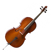 Cello De Estudio, 3/4, Estilo Frances, C:Solido, Lyf:Arce, C VALENCIA CE160F 3/4