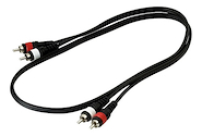 Cable de Conexión. 1M . 2 RCA. 2 RCA WARWICK RCL 20941 D4.