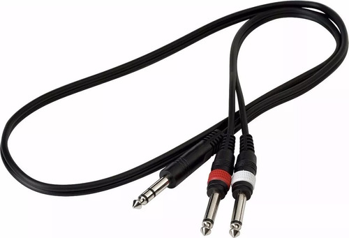 Cable de Conexión.1,8M. Plug a Plug estéreo 6,3mm. WARWICK RCL 20923 D4. - $ 8.780