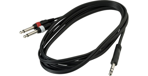 Cable de Conexión. 3M. Plug a Plug estéreo 6,3mm. WARWICK RCL 20924 D4. - $ 13.480