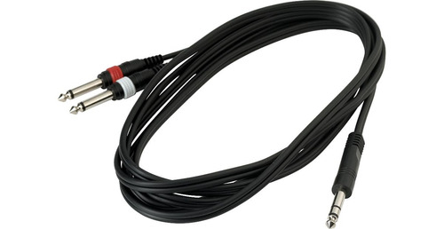 Cable de Conexión. 3M. Plug a Plug estéreo 6,3mm. WARWICK RCL 20924 D4. - $ 11.702