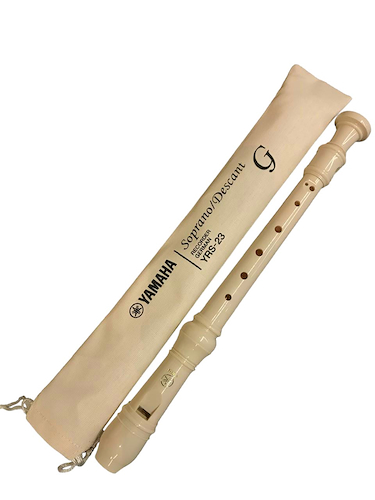 Flauta dulce blanca YAMAHA YRS23 - $ 12.796