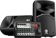 Mixer Potenciada 400-watt, portable PA system with 8-channel YAMAHA STAGEPAS400BT